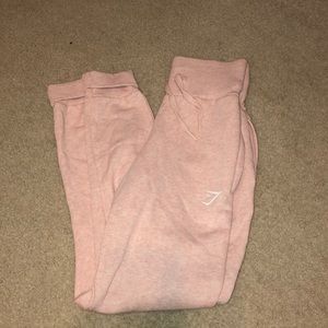 Gymshark pink joggers